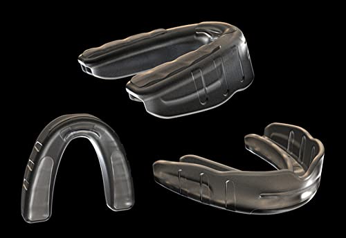 Boil and Bite Mouth Guard (Youth & Adult) SA Custom Fit Sport Mouthpiece for Basketball, Karate, Martial Arts, Wrestling, MMA (Free Case Included!) - size: Adult - Ages 11 & Above, style: 2-pack