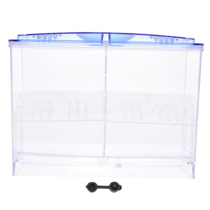 Double Layer Isolation Box for Fish Breeding Aquarium Hatchery Incubator Independent Fish Box for Fry