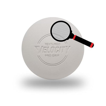 Velocity Pro Grip Lacrosse Balls - 6, 12, 18, 60 and 120 Packs - Certified for Youth, Club, High School, CLA, and College Game Play - color: White, size: 120 Balls
