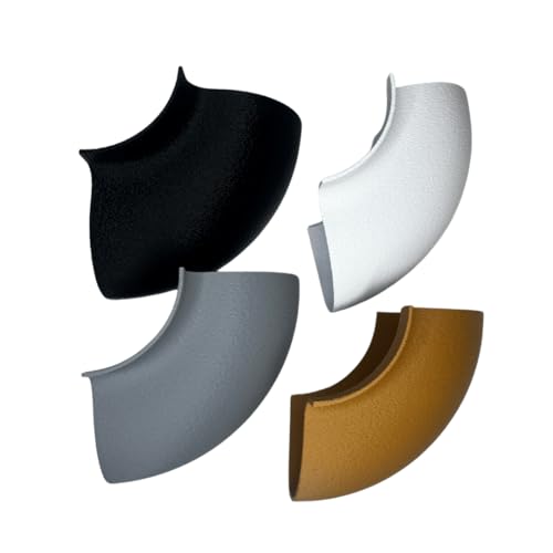 REEFSHAPE Aquarium Round Inverse Corner Tunnel Bubble | Unique Corner Viewing Tunnel Bubble for Fish, Shrimp, Loaches, & Other Aquatic Pets | Made in USA (White) - color: White