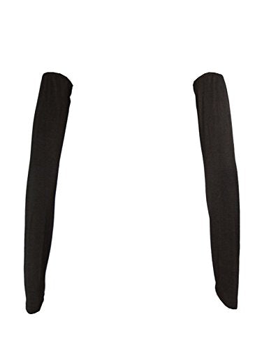 Women's Muslim Modal Arm Stretch Sleeves Cover - color: Coffee