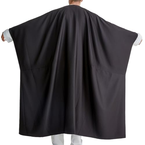 Men's Ramadan Eid Thobes Muslim Dubai Ethnic Robe Thobe Caftan Long Sleeves Saudi Arab Bisht Cardigan Kaftan Clothes - color: Black, size: Medium