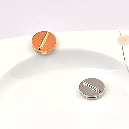 5 Pieces Strong Magnetic Brooch Converter Pin Keepers Harm-Free Clothing Magnet Buckle Tie Free Clothing Brooch Adapter - color: Gold