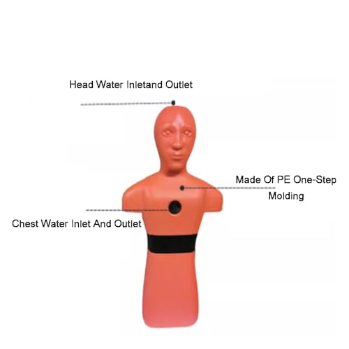 Water Dummy Drowning Prevention,Drowning Prevention Education Tool,for Lifesaving Drills,Crash Tests,and Wrestling Practice(Color2) - color: Color2