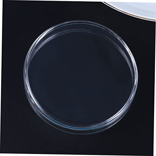 BESPORTBLE Shrimp Food Round Dishes Glass Feeder Bowl Fish Tank Feeder Multi-Purpose Ornamental Supplies