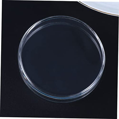 BESPORTBLE Shrimp Food Round Dishes Glass Feeder Bowl Fish Tank Feeder Multi-Purpose Ornamental Supplies
