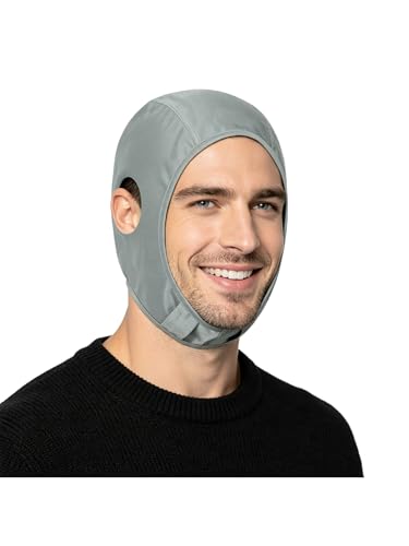 Aislor Wrestling Hair Cover Cap Wrestler Headgear for BJJ, MMA Grappling and Training, Long Hair Net Slicker - color: Grey