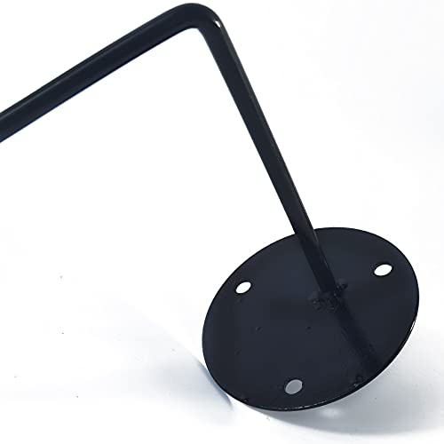 TIHOOD 6PCS Motorcycle Helmet Rack, Metal Helmet Hanger, Wall Mounted Helmet Holder, Ball Rack and Hat Rack, Multifunctional Helmet Rack