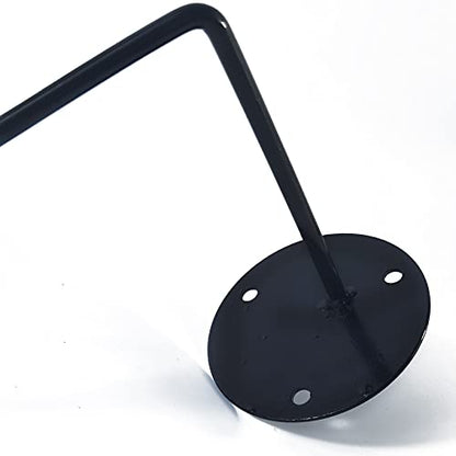 TIHOOD 6PCS Motorcycle Helmet Rack, Metal Helmet Hanger, Wall Mounted Helmet Holder, Ball Rack and Hat Rack, Multifunctional Helmet Rack