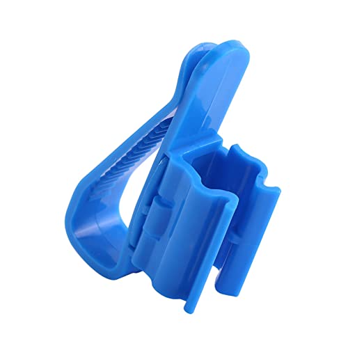 2 Pack Adjustable Plastic Fish Tank Mounting Clip for Water Pipe Tube and Hose Holder