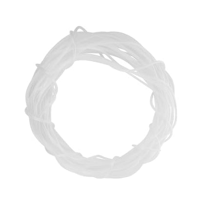 POPETPOP 30m Airline Tubing for Aquariums Flexible Silicone Hose for Air Pump Fish Tank Oxygen Supply and Reusable Suitable for Hydroponics and Terrariums