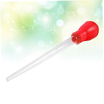 Happyyami Aquarium Tools Pipette 50ml Red Fish Cleaning Device for Fish Tank and Aquarium Cleaning - color: Red, size: Size 3