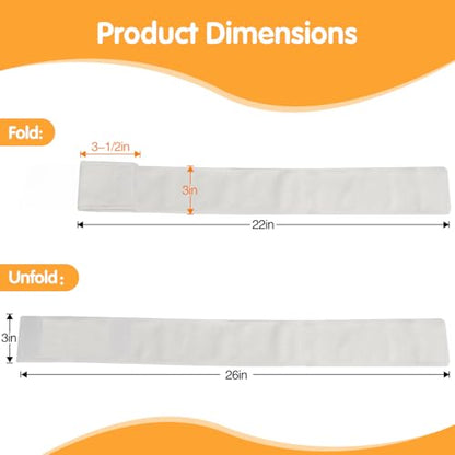 DkOvn Football Towel, Streamer Thin Sports Towel with Hook and Loop Closure, for Drying Hands, Gloves and Football Accessories - color: White