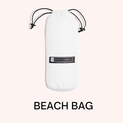 BAY LAUREL Turkish Beach Towel with Travel Bag 39 x 71 Quick Dry Sand Free Lightweight Large Oversized Towels Light - color: Violet Mix