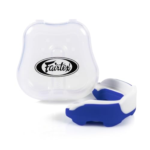 Fairtex Muay Thai MMA Mouthguard for Adults and Teens – Pro-Level Ultimate Mouth Protection for Combat Sports, Boxing, Kickboxing, and Martial Arts | Custom Fit, BPA-Free, Latex-Free (Blue) - color: Blue