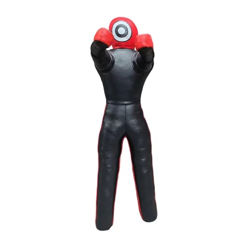 MMA Grappling Dummy Punching Bag Unfilled Multifunction Throwing Punching Dummy Training Equipment for Children - color: height 91.5cm