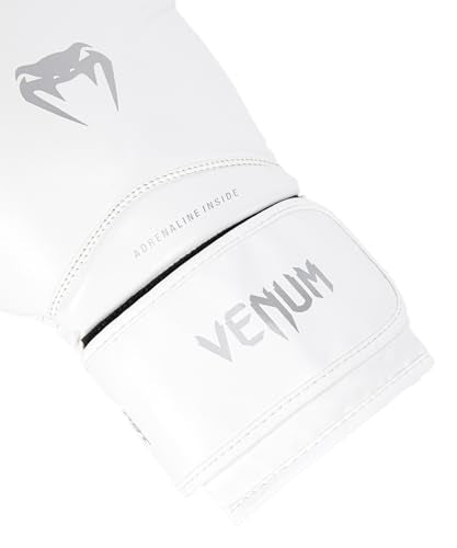 Venum Contender Boxing Gloves - color: White/Silver, size: 14-Ounce, style: Contender 1.5