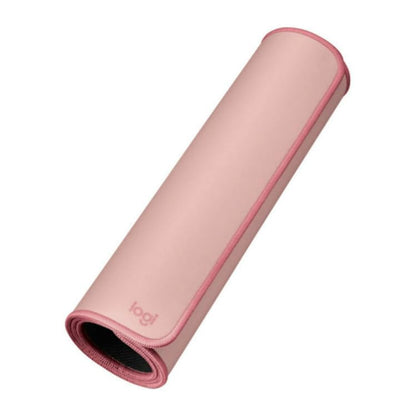 Logitech Desk Mat Studio Series Large Pad 30L x 70W cm - Darker Rose | Multifunctional large pad, extended mouse surface, office desk protector, anti-slip base, spill-resistant - color: Darker Rose