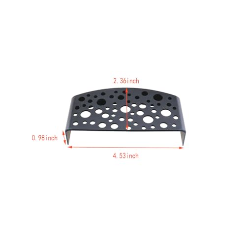 DGZZI Shrimp Hideout Small Tunnel Breeding House Fish Tank Accessories Water Cave Aquarium Decoration Black