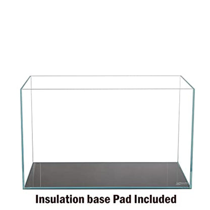 Lifegard Aquatics Low Iron Ultra Clear 17 Gallon Mitered Glass Crystal Aquarium – Rimless, 45° Beveled Edge Glass