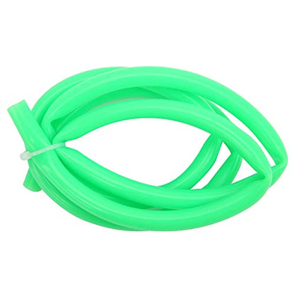 Aquarium Tubing, Silicone Pipes Peristaltic Pump Tube External Silicone Extension Hose Pipe Hydraulic Equipment Green (6.4mm*9.6mm) - size: 6.4mm*9.6mm