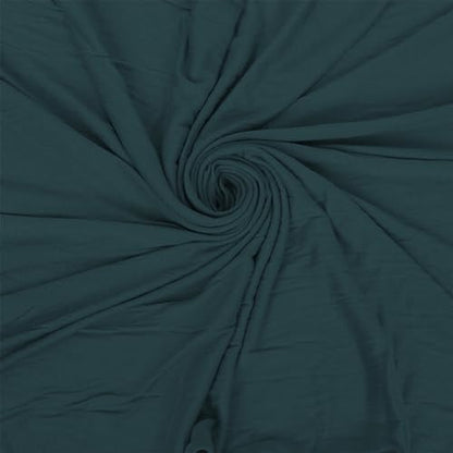 Hijab Scarf for Women Soft Cotton Muslim Jersey Hijab Head Wrap Scarves Fashion Long Scarf Shawls - color: Malachite Green