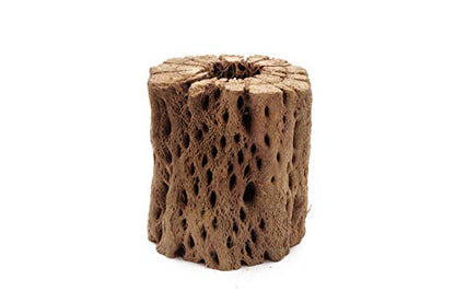 3 to 48 Inch All Natural Teddy Bear Cholla Wood Extra Hollow Large Untreated Organic Aquarium Driftwood Decoration Chew Toy Shrimp Crab Multi-Quantity (3 Pieces, 3 inch) - size: 3 Pieces, 3 inch