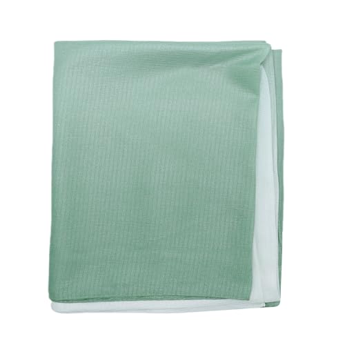 RARITYUS Fashion Gradient Color Hijab Scarf for Women Glitter Modal Instant Muslim Islamic Hijab Head Wraps Long Shawls - color: Green