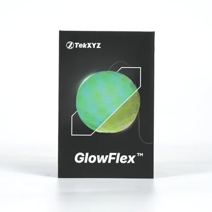 GlowFlex™ Boxing Reflex Ball with Headband & Counter App, Glow-in-the-Dark | Beginner-friendly larger ball, painless sink design & textured grip. Audio-counting App with seasonal prize events.