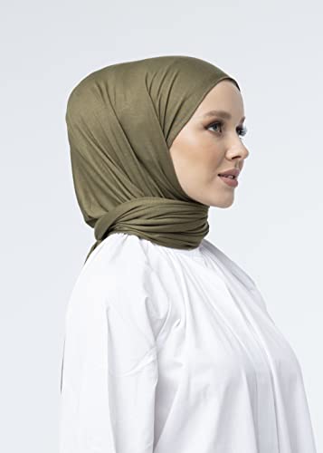 Jersey Hijab Scarf for Women - Quality Head Scarf Wrap for Girls - Fashion Muslim Women Hijab Scarves Headwear