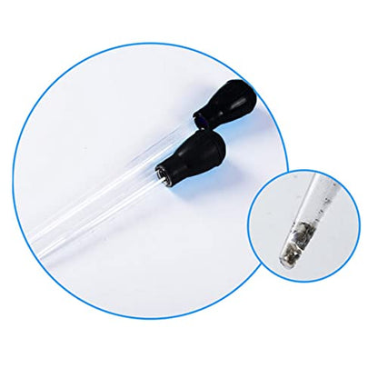 POPETPOP 30ml Aquarium Fish Waste Collector Manual Cleaning Pipette High for Complete Tank Cleaning