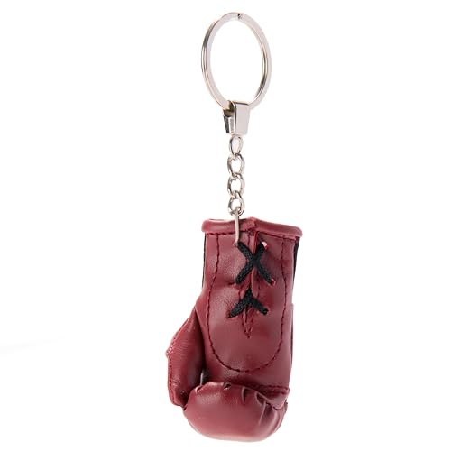 Mini Boxing Glove Keychain - color: Blood Red