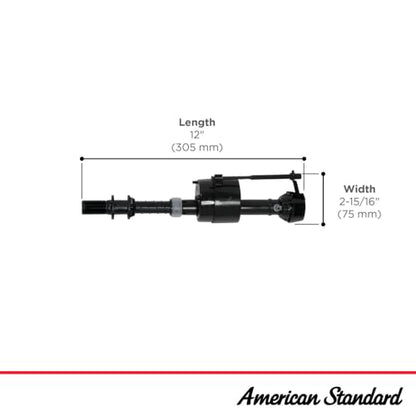 American Standard Toilet Fill Valve, Universal 400A Tank Repair Part | Toilet Tank Repair Kit: Heavy Duty 10 Inch Inlet Valve, Check Compatibility, Includes Hardware | 7381125-400.0070A