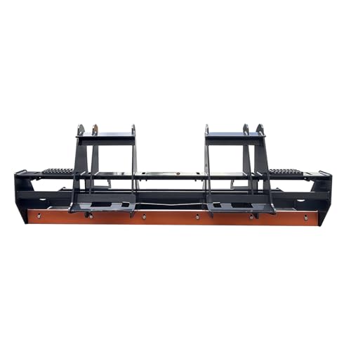 Skid Steer Attachment leveler harrow Medium Duty Land Leveler for Skid Steers, 78" Wide, Ideal for Landscape, Gravel Driveway Redressing & Soil Prepping