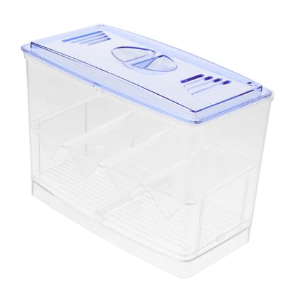 Aquarium Fish Breeding Box Isolation Box for Fish Tank Guppy Fry Incubator Temperature Control Airflow