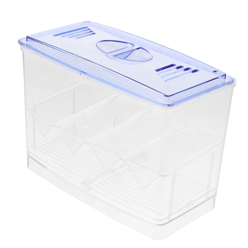 Aquarium Fish Breeding Box Isolation Box for Fish Tank Guppy Fry Incubator Temperature Control Airflow