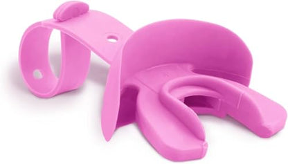 Markwort Vettex Doubleguard Mouthguard for Football, Lacrosse, Braces - Breathable Mouth Guard with Lip Protection and Strap - Youth, Pink - color: Pink