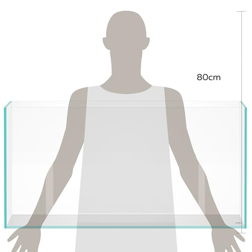 120P 105 Gallon Rimless Low Iron Aquarium Tank, W47.2×D23.6×H23.6 in(120x60x60cm) 12mm Thickness with Black Nano Foam Leveling mat Included - size: 105Gal W47.2×D23.6×H23.6 in(120x60x60cm)