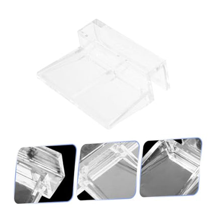 ERINGOGO 12pcs Rimless Aquarium Lid Clips Support Holder for Glass Covers Stable and Aesthetic Fish Tank Accessories