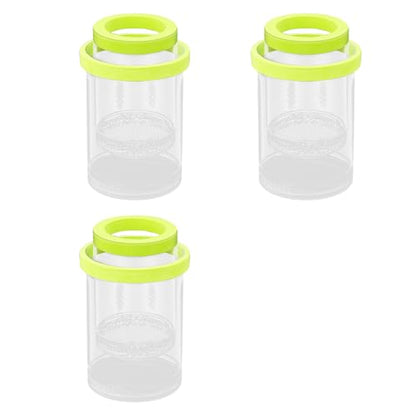 3PCS Aquariums Isolation Box for Protecting Fish and Shrimp from Larger Tanks Inhabitant Growth and Breeding Fish Breeding Box - color: Large green