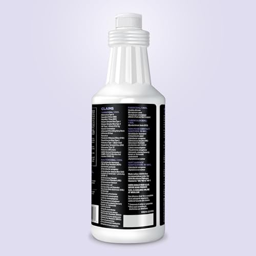 Prevention Ready-To-Use Disinfecting Cleaner – Hospital Grade Disinfectant Spray Solution for Salons, Spas, Clinics, Surfaces – Sanitizing Solution & Two Reusable Sprayers – 32oz Bottle (6 Pack) - size: Spray Cleaner (6 Pack + 2 Spray Heads)