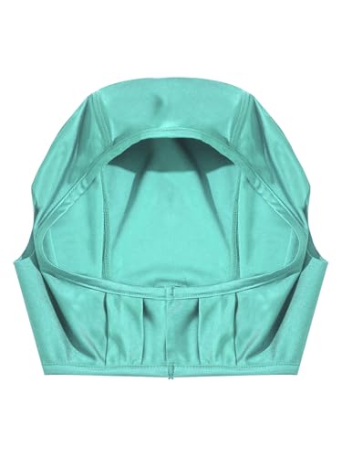 JEATHA Wrestling Hair Cap Cover Long Hair Net Slicker for Grappling, Training, Judo & Jiu Jitsu/BJJ - color: Light Green