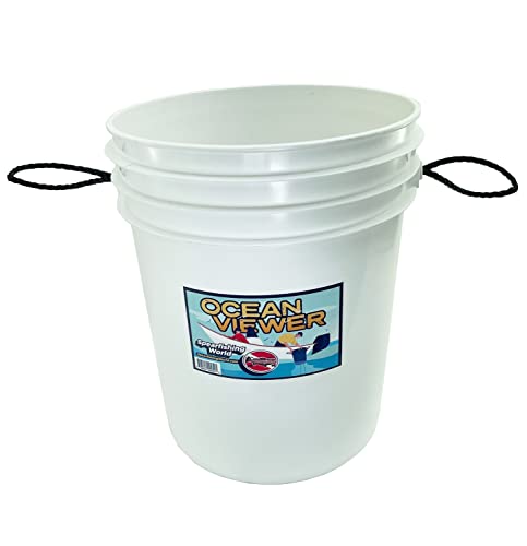 Underwater Viewer Bathyscope Bucket Perfect for Boating, Snorkeling and Fishing