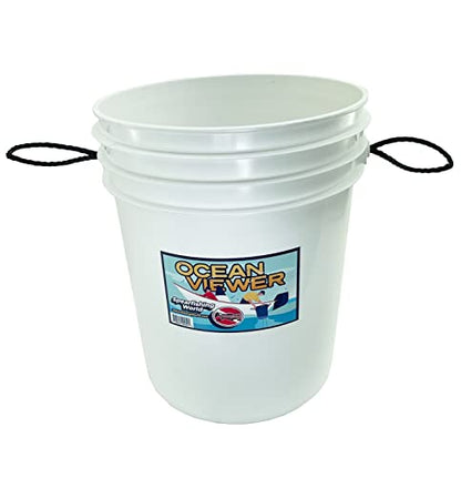 Underwater Viewer Bathyscope Bucket Perfect for Boating, Snorkeling and Fishing