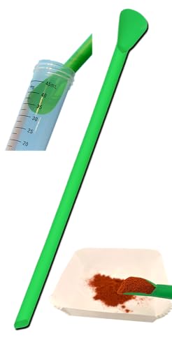 LevGo® smartSpatula® Disposable Multipurpose Lab Spatula. Look for the V at the Neck.® (Macro Green 17241) - style: Macro 17241