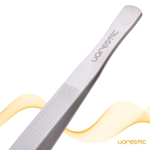 VORESTIC Straight Aquarium Tweezers 23.6 Inch, Stainless Steel Long Tweezers for Fish Tank Planting, Aquascaping, Aquarium Plant Care, Terrarium Tool and Long Fish Tank Planting Tongs