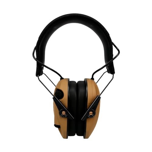 Walker's Razor Slim Electronic Muff - color: Battle Brown, size: One Size