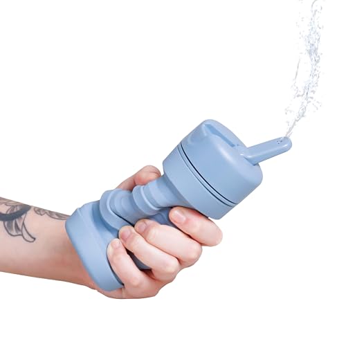 TUSHY Travel Bidet, Collapsible and Expandable Peri Bottle, Glacier - color: Glacier