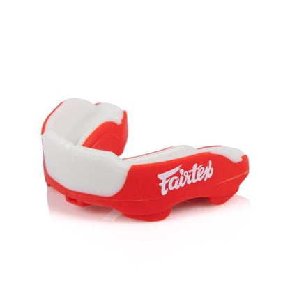 Muay Thai MMA Mouthguard for Adults and Teens – Pro-Level Ultimate Mouth Protection for Combat Sports, Boxing, Kickboxing, and Martial Arts | Custom Fit, BPA-Free, Latex-Free (Red) - color: Red
