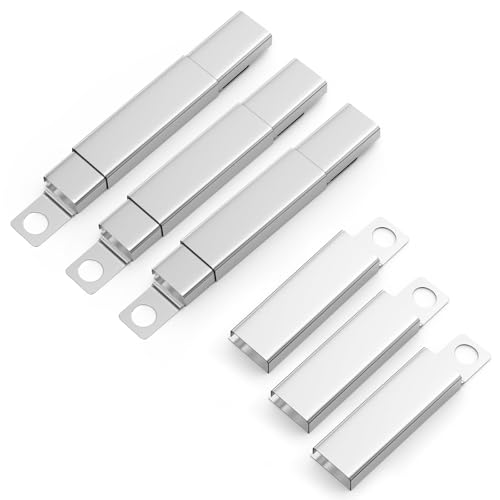 Universal 304 Stainless Steel Carryover Tube for Charbroil Grills | For Char-Broil 463344116 463343015 463344015 & Kenmore 146.34611410, Easy Install, Rust-proof, Durable for Outdoor BBQ - size: 3 Pack